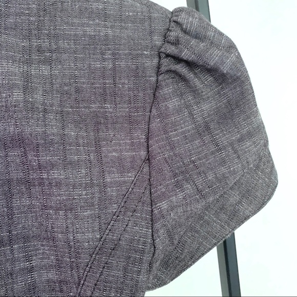 BCX Short Sleeve Blazer with Waist Tie - Picture 3 of 11